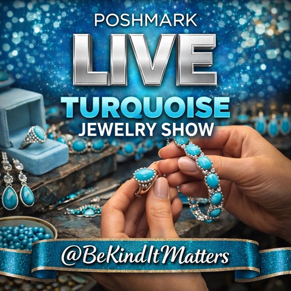 Jewelry - Like the flyer if you want to know when we are live with Turquoise